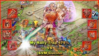 My Rally Trap 475% VS [SVM]VN Captain (Full astralitas 12) & [SVM]Cucinn (5 piezas de Emperador) 