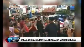 Polda Jateng: Video Viral Pembagian Sembako Hoaks