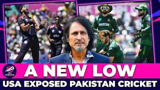 A New Low | USA Exposed Pakistan Cricket | PAK VS USA | Ramiz Speaks