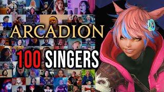 FFXIV - Arcadion 1 with 100 Singers (It's Showtime !)
