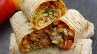 Chicken Wrap,Quick And Easy Recipe By Recipes Of The World