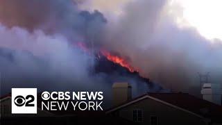 Winds threatening to erase the progress made by firefighters in Los Angeles