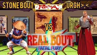 Real Bout Fatal Fury!! (( STONE BOUT VS  #URGH#)) LUTA  TOP