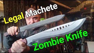 Making a "zombie" knife Legal to own