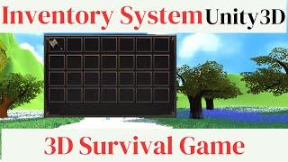 Creating Inventory System in 3D Survival Game