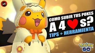 COMO SUBIR TUS POKES COMPAÑEROS A 4️ s - TIPS + HERRAMIENTA!! | 2078 | POKEMON GO