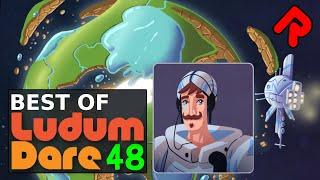 Best Ludum Dare 48 Games #4: 20,000 Light Years, Deepest Sword, Dome Romantik & more!