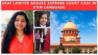 Deaf Lawyer Argues Supreme Court Case In Sign Language