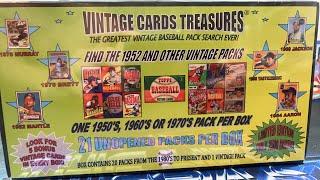 VINTAGE CARDS TREASURES PACK SEARCH!