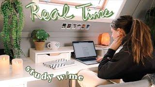 real time study with me (pomodoro met pauzes + timer)