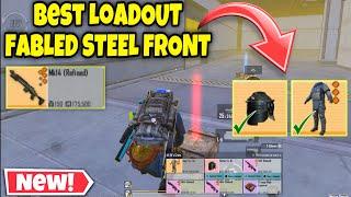 Metro Royale Playing With FABLED STEEL FRONT LOADOUT in New Map | PUBG METRO ROYALE