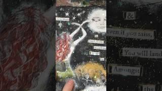 Full Moon Fairy Wishes  How to Art Journal #artist #fairyart #fairy #artjournaling