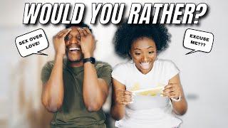 The Funniest Would You Rather Game Ever! *Couples Edition*  Ft Africhange