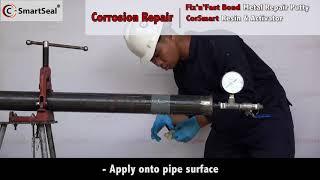 Corrosion Repair Demo - C-SmartSeal | Alstern Technologies