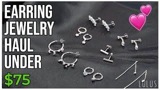 MUST HAVE Everyday Silver Earrings | Under $75 Jewelry Haul