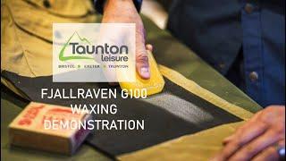 Fjallraven G1000 Waxing Demonstration - Taunton Leisure Store