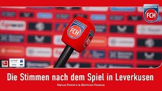 Die Stimmen nach dem Spiel gegen Leverkusen