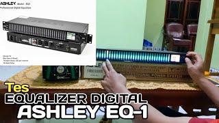 equalizee digital ASHLEY EQ-1 // tes equalizer digital ASHLEY EQ-1