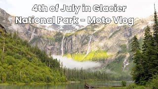 July 4th - Independence Day in Glacier National Park + We Drive to Missoula, MT - R1250GS Adventure