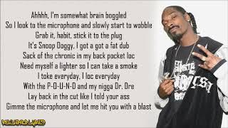 Snoop Doggy Dogg - Tha Shiznit (Lyrics)