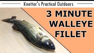 HOW TO CLEAN (FILLET) A WALLEYE