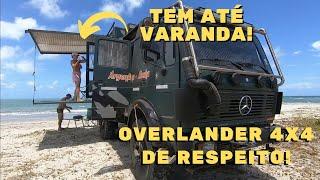 CONHECEMOS UM CAMINHÃO MOTORHOME 4X4 | OVERLANDER  #363