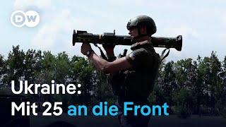 Ukraine kann auf mehr Wehrpflichtige zurückgreifen als gedacht | DW Nachrichten