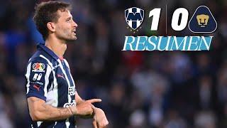 MONTERREY 1-0 PUMAS 4tos de final Ida | CANALES da triunfo sobre la hora