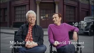 David Tennant and Michael Sheen discuss driving the Bentley in Good Omens :)
