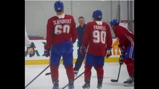 Habs Newest Skills Coach Adam Nicholas at Development Camp