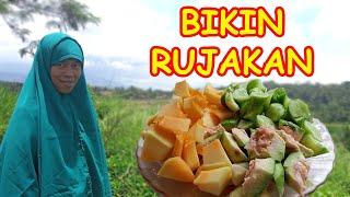 bikin rujakan l hidup di desa l vlog mbak retno