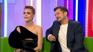 CARNIVAL ROW Orlando Bloom & Cara Delevingne interview  [ subtitled ]