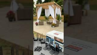 Introducing @strongtie’s new DIY Pergola Kit! #unboxing #pergola #strongtie #jenwoodhouse #diy