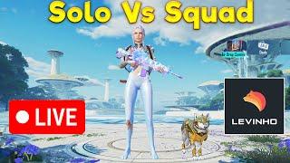  Levinho Solo Vs Squad PUBG MOBILE 2 