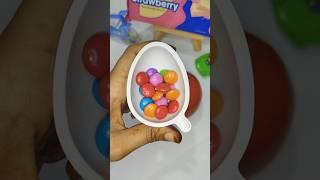 Gems with Kinder Joy Popsicles #shorts #youtubeshorts #shortsvideoviral