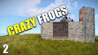 Two crazy frogs making Rust look easy…