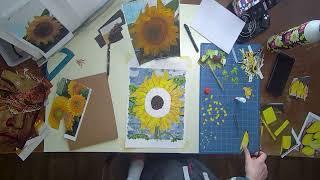 The Process and Inspiration of my Upcycled Magazine Mosaic Art