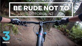 JUMPS & TECH - Be Rude Not To Mountain Bike Trail (Grade 3 - Intermediate) | Whaka Forest, Rotorua