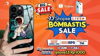 FLASH SALE SHOPEE IPHONE  || 7.7 BIG SALE SHOPEE  MANTUL SALE SERBA SERIBU || IPHONE 13 STARLIGHT