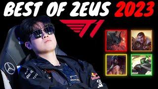 T1 Zeus "Top Lane GOD" Montage | Best of Zeus Stream