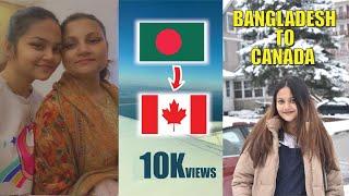 Bangladesh to Canada Vlog|| Biman Bangladesh || Ridita Athoy #bangladeshicanadianstudentriditaathoy