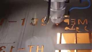 Metal and nonmetal Co2 laser cutting machine