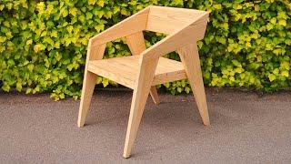 DIY MODERN Outdoor Chair, Pallet Recycling Ideas