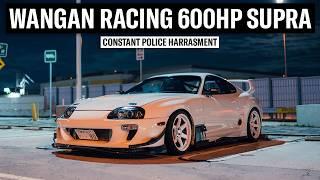 Tokyo Wangan Racing With A 600HP Toyota Supra