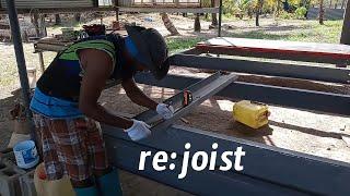 Tiny House Chronicles . Floor Joists and Support