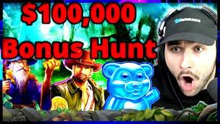 I MADE A RUN SO WE DID A $100,000 BONUS HUNT! (23 BONUSES )