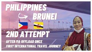 FIRST TRAVEL ABROAD (SPONSORED TRAVEL) | PHILIPPINES TO BRUNEI