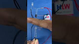 INFRARED LED & PHOTODIODE | How IR Detector Works?