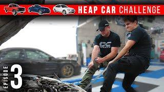 REPAIRING our CHEAP CARS! (Bye-Bye Budget!?) - Heap Car Challenge S1E3