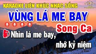 Karaoke Liên Khúc Nhạc Trữ Tình Song Ca Dễ Hát | Tuyển Chọn Nhạc Sống Bolero - Vùng Lá Me Bay